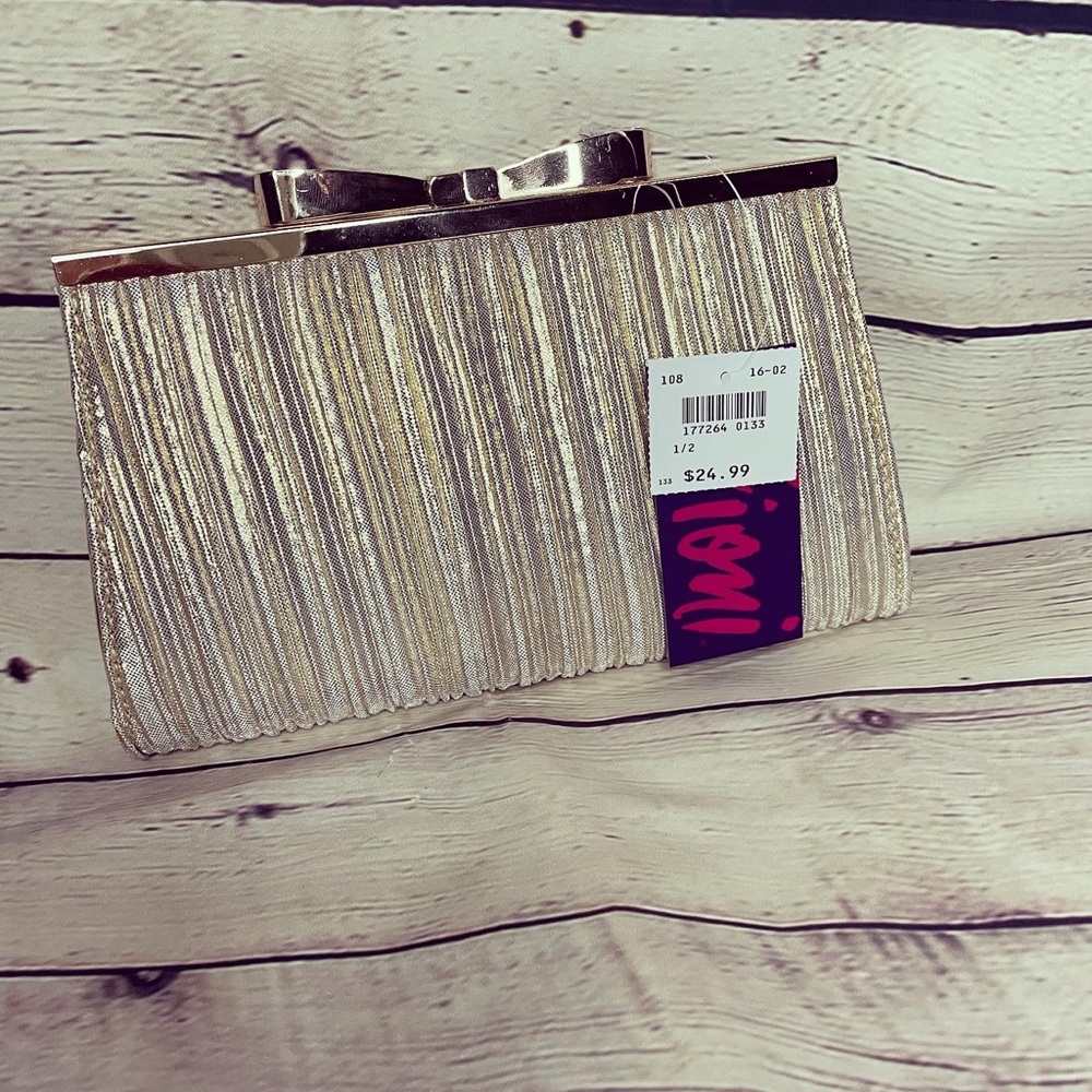 Gold In Color Handbag - Picture 3 of 3